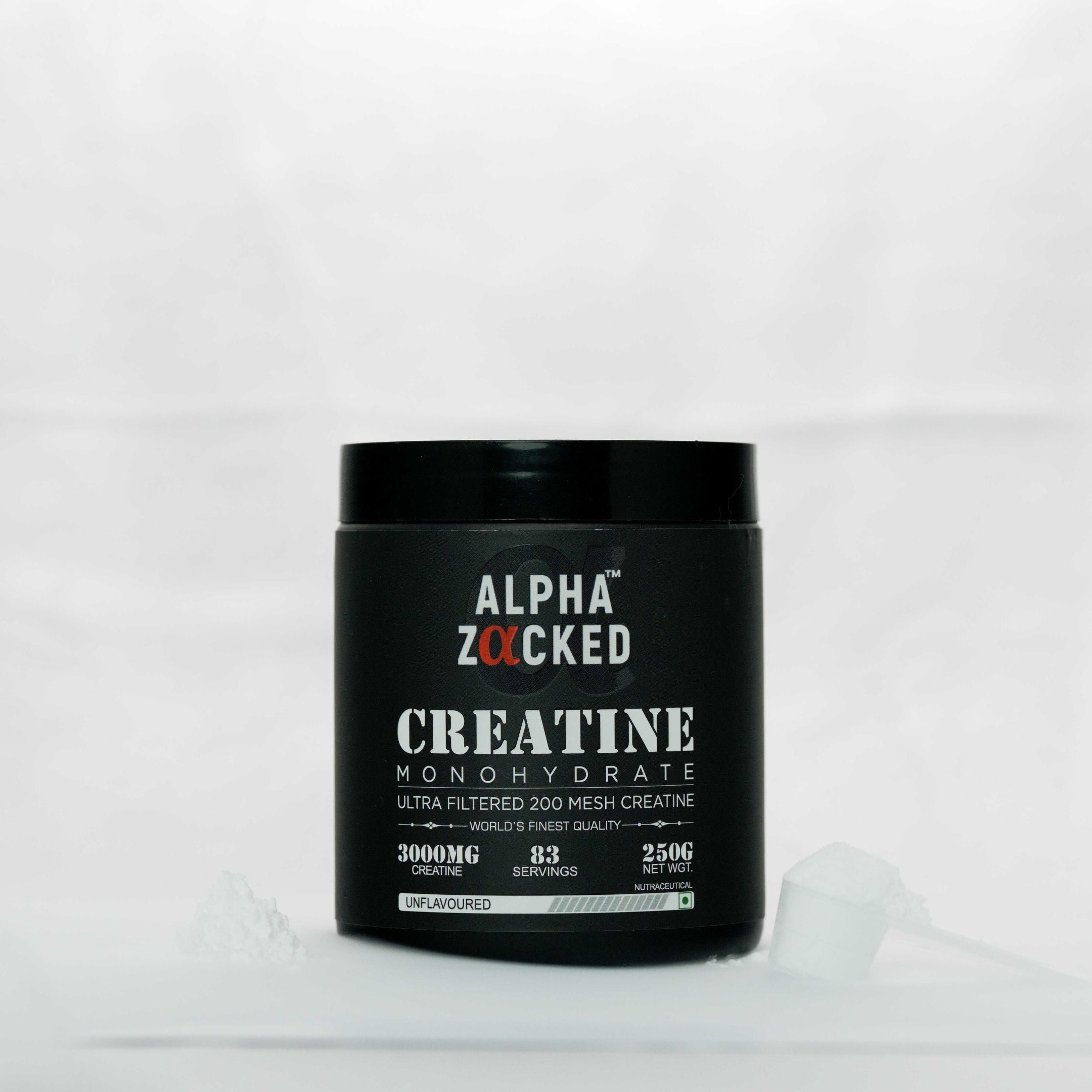 Zacked Creatine Monohydrate 200 Mesh Ultra Filtered 