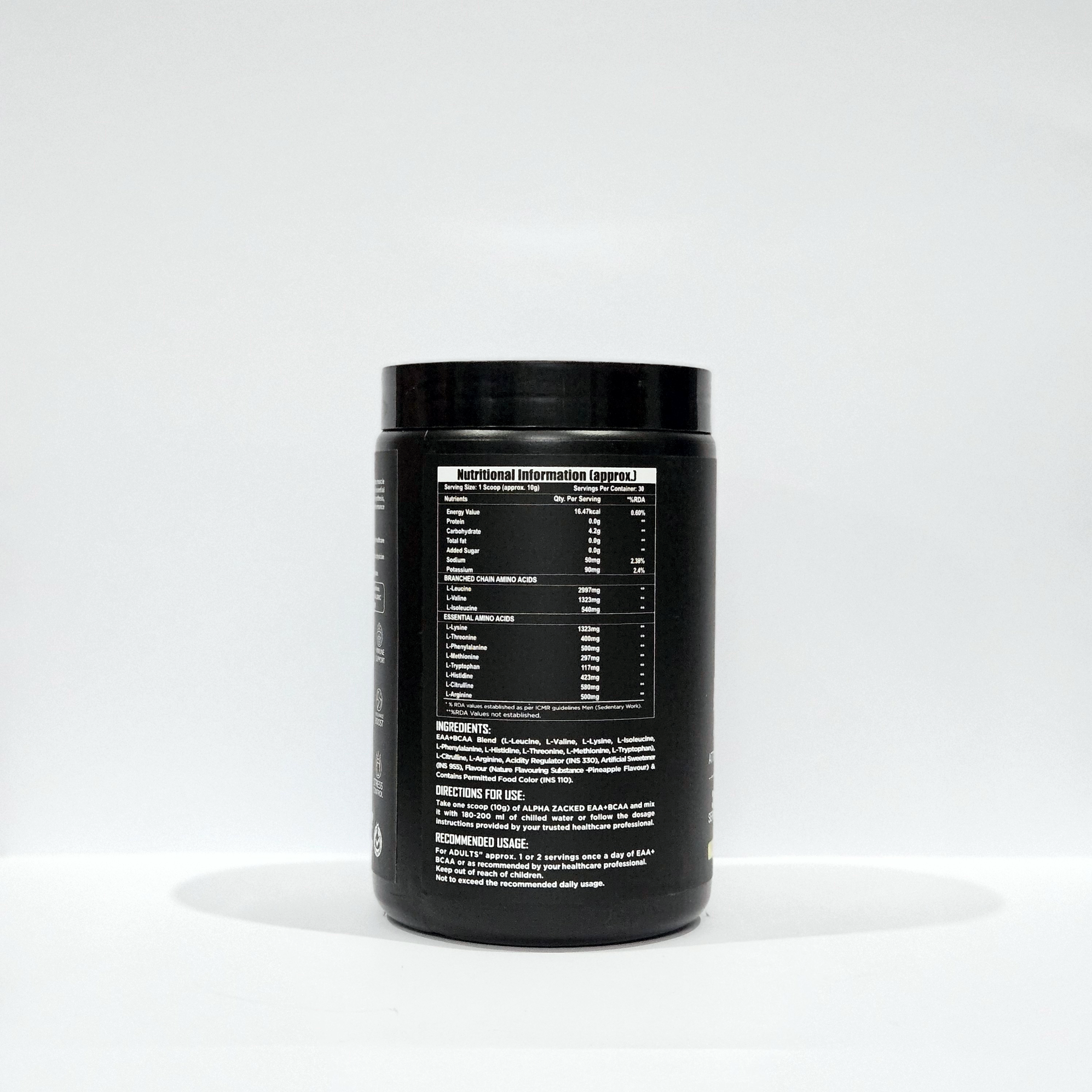 Zacked EAA + BCAA - 30 Servings