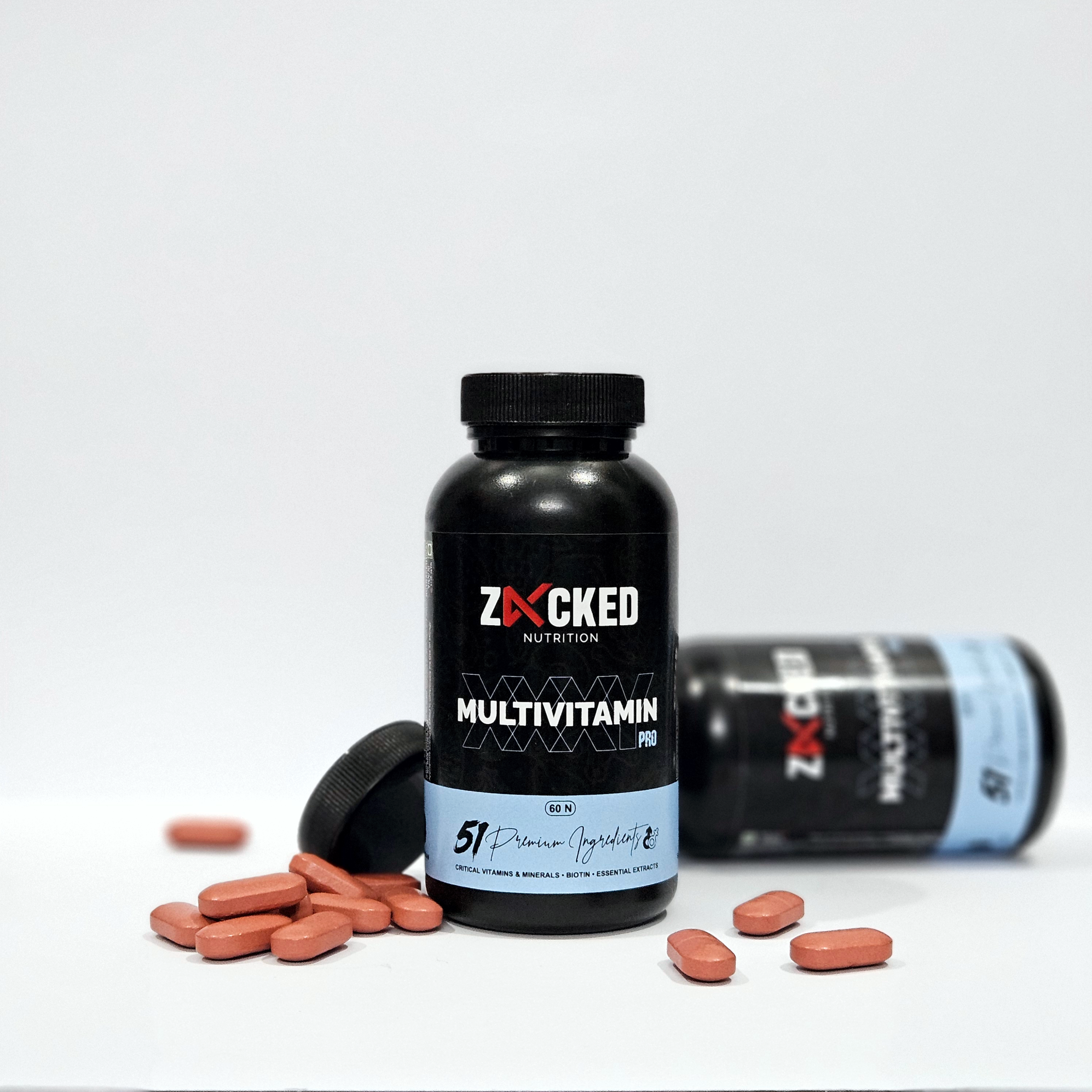 Zacked Multivitamin Pro - 51 Ingredients