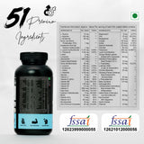 Ingredients of Multivitamin Pro, Total 51 Premium Ingredients