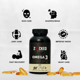 Omega 3 Benefits, Fast Recovery, Joint Care, Skin Care, Sharpen Brain, Improve Vision, Heart Care