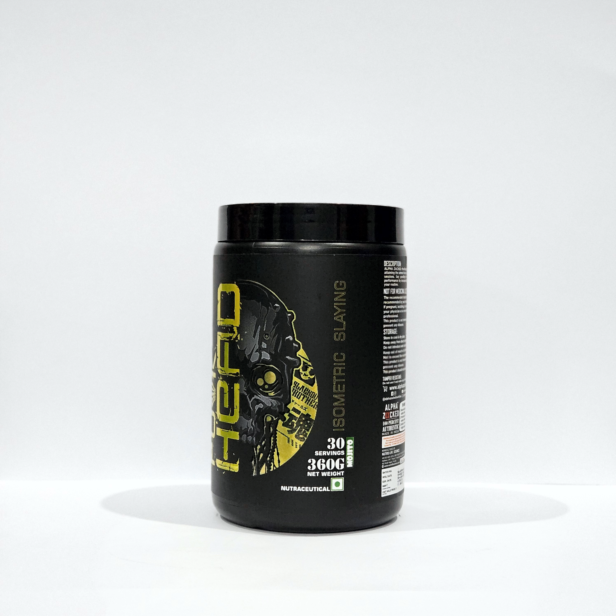 Zacked Pre-Workout - Fu*k Head - 30 Servings