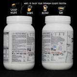 Zacked Whey Concentrate with Scoop Inside, Mention a way to enjoy your premium isolate protein.