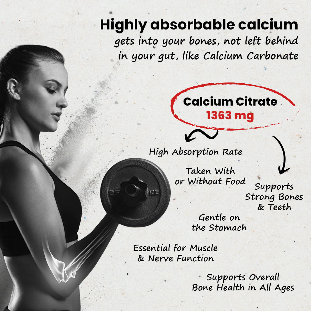 Zacked Calcium Vitamin D3 & K2-7