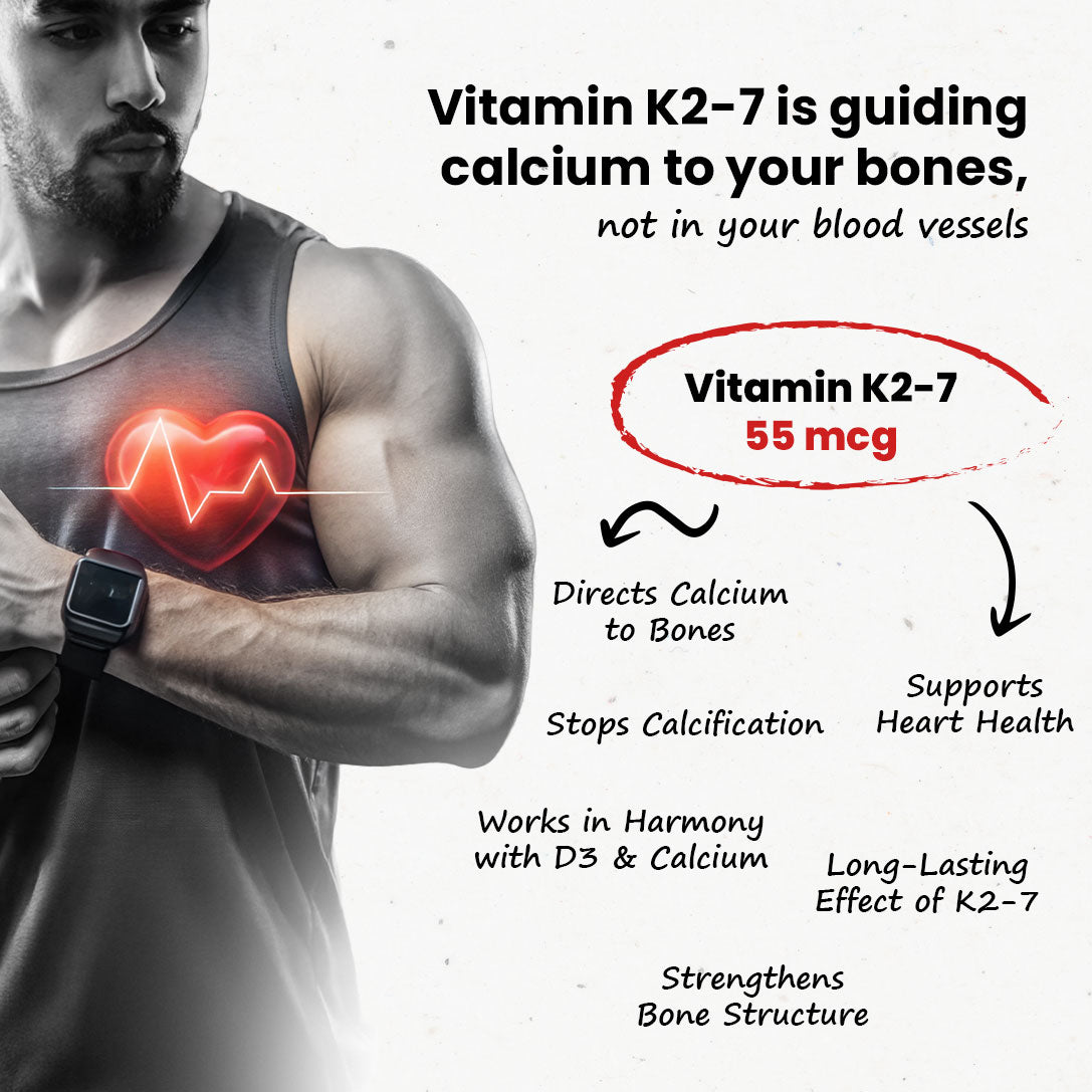Zacked Calcium Vitamin D3 & K2-7