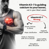 Zacked Calcium Vitamin D3 & K2-7