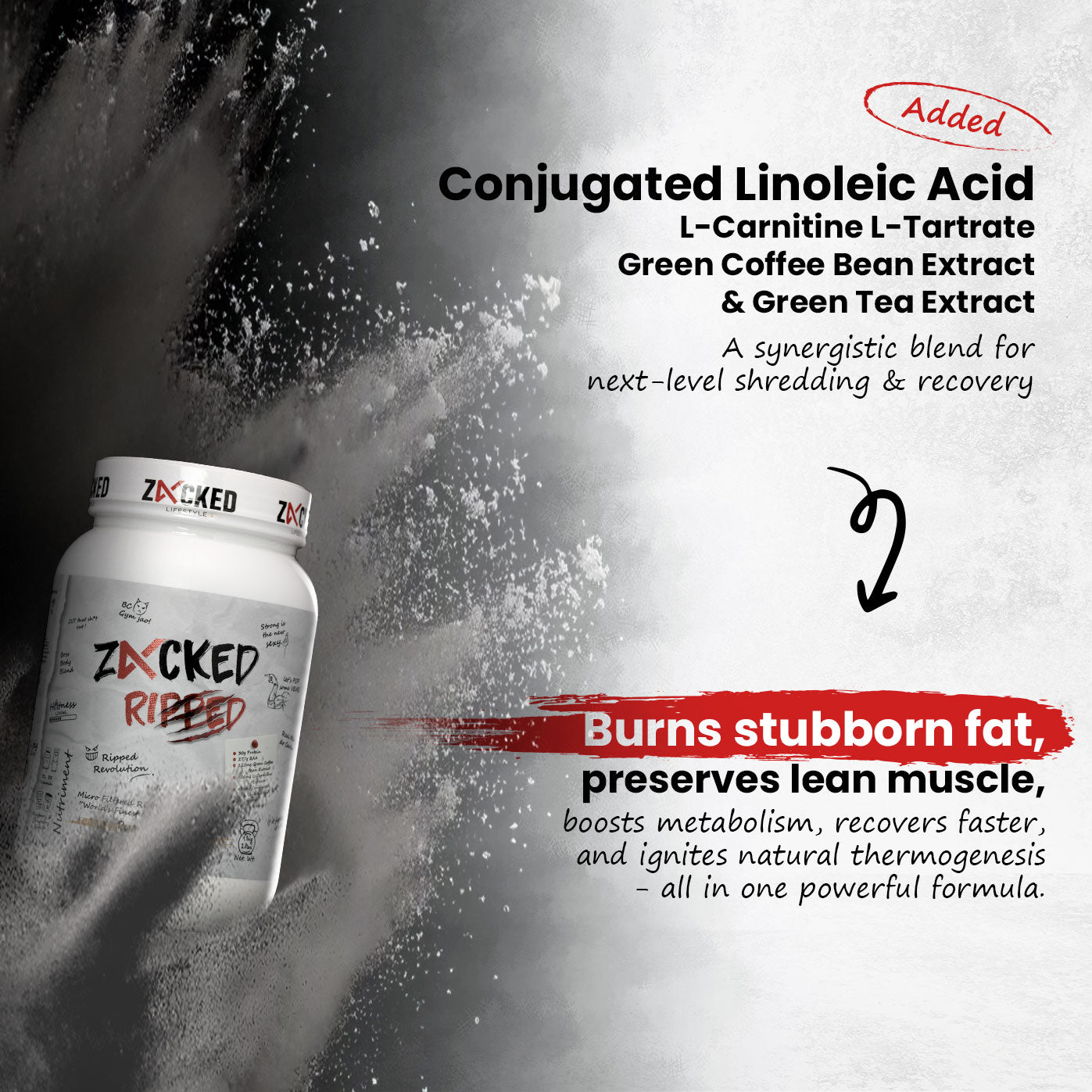 Zacked Ripped WHEY Protein
